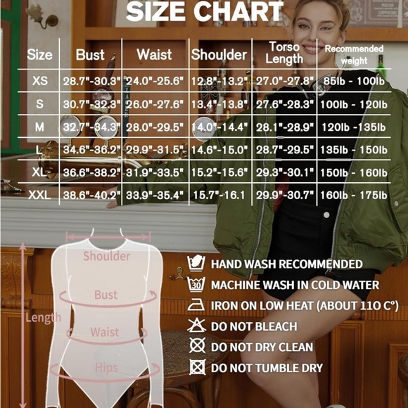 New MANGOPOP Women's Crew Neck Long Sleeve Bodysuit T Shirts Basic Tops - Picture 5 of 12